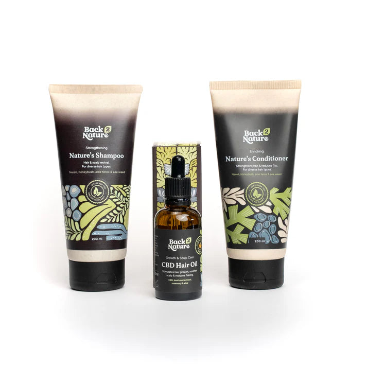 Back2Nature Tame the Mane ~ Hair Care Bundle