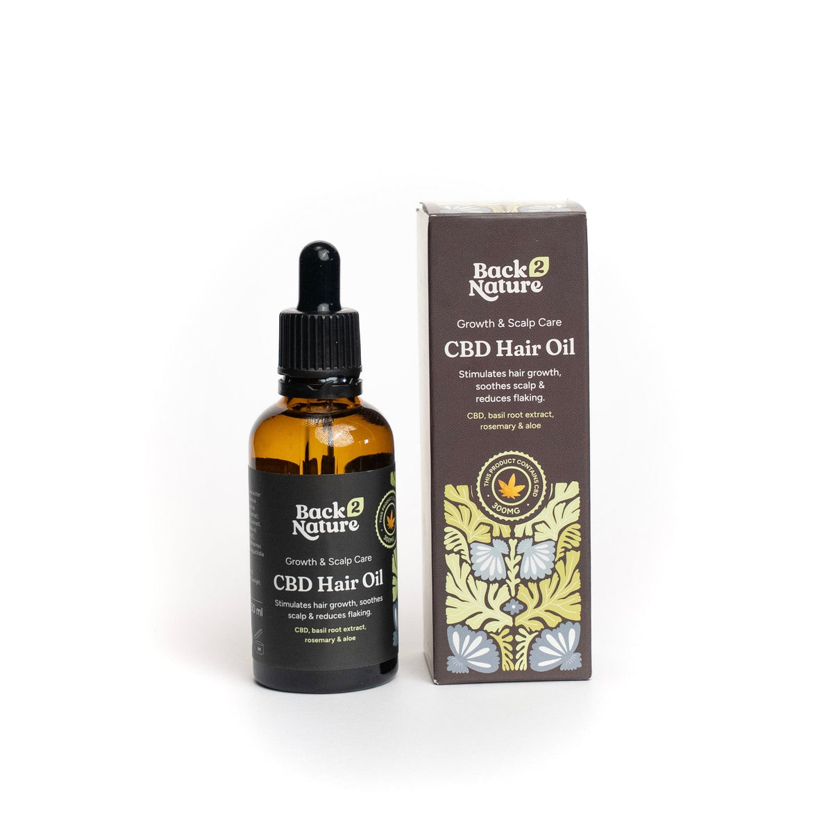 Back2Nature Growth & Scalp Care - CBD Hair Oil, 50ml
