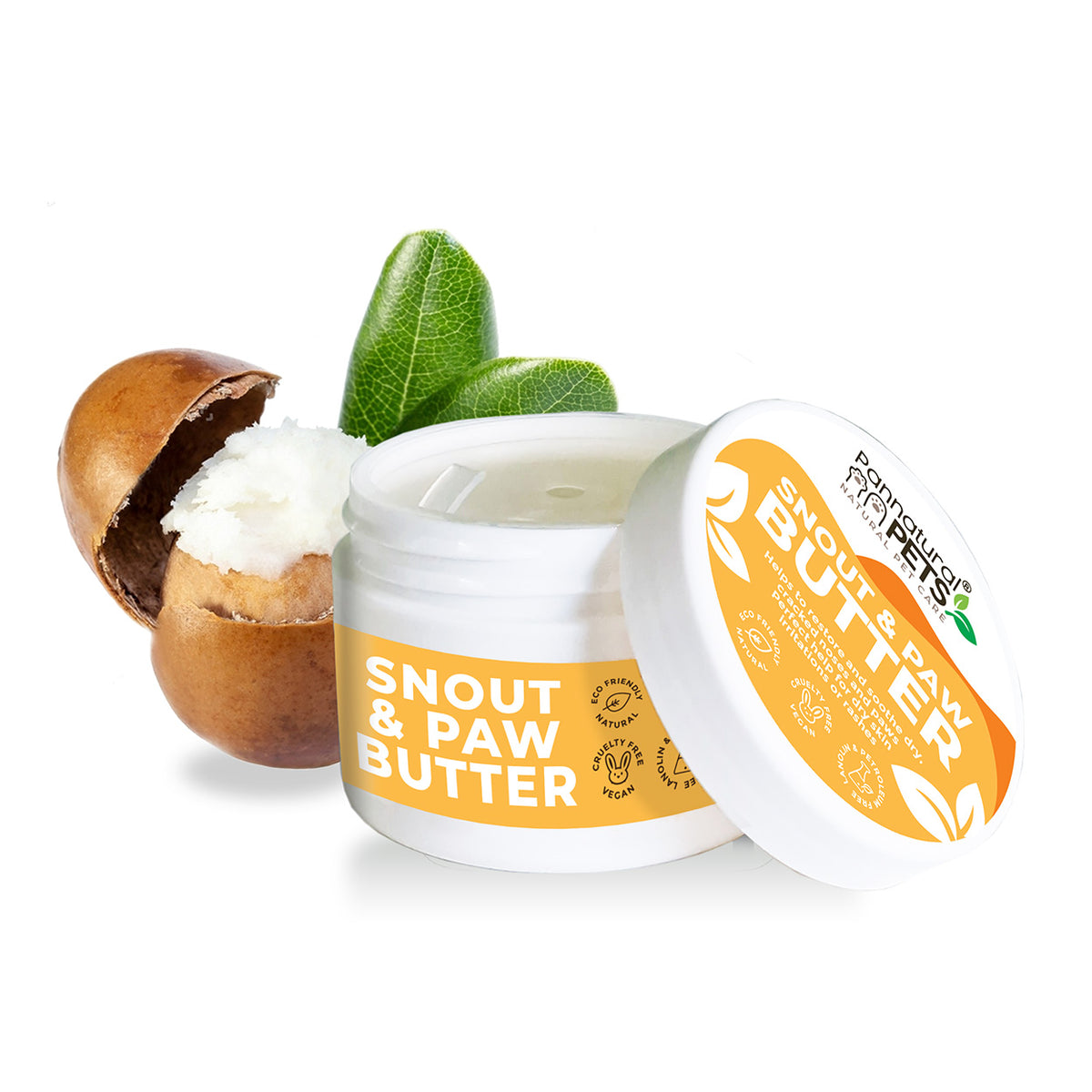 Natural Pet Snout and Paw Butter – Dry skin moisturising balm