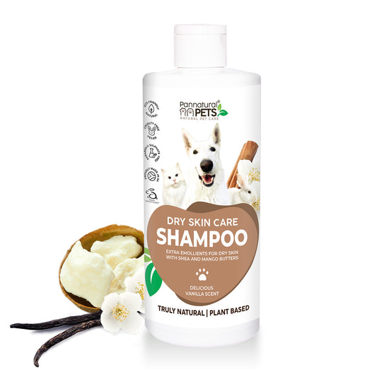 Natural Pet Shampoo – Dry Skin Care Vanilla