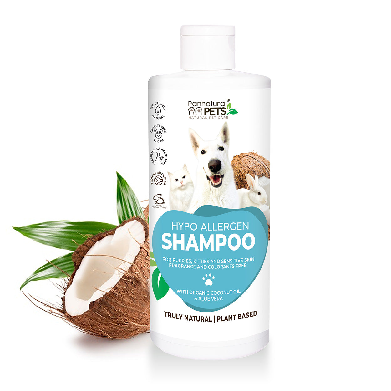 Natural Pet Shampoo Hypo Allergen