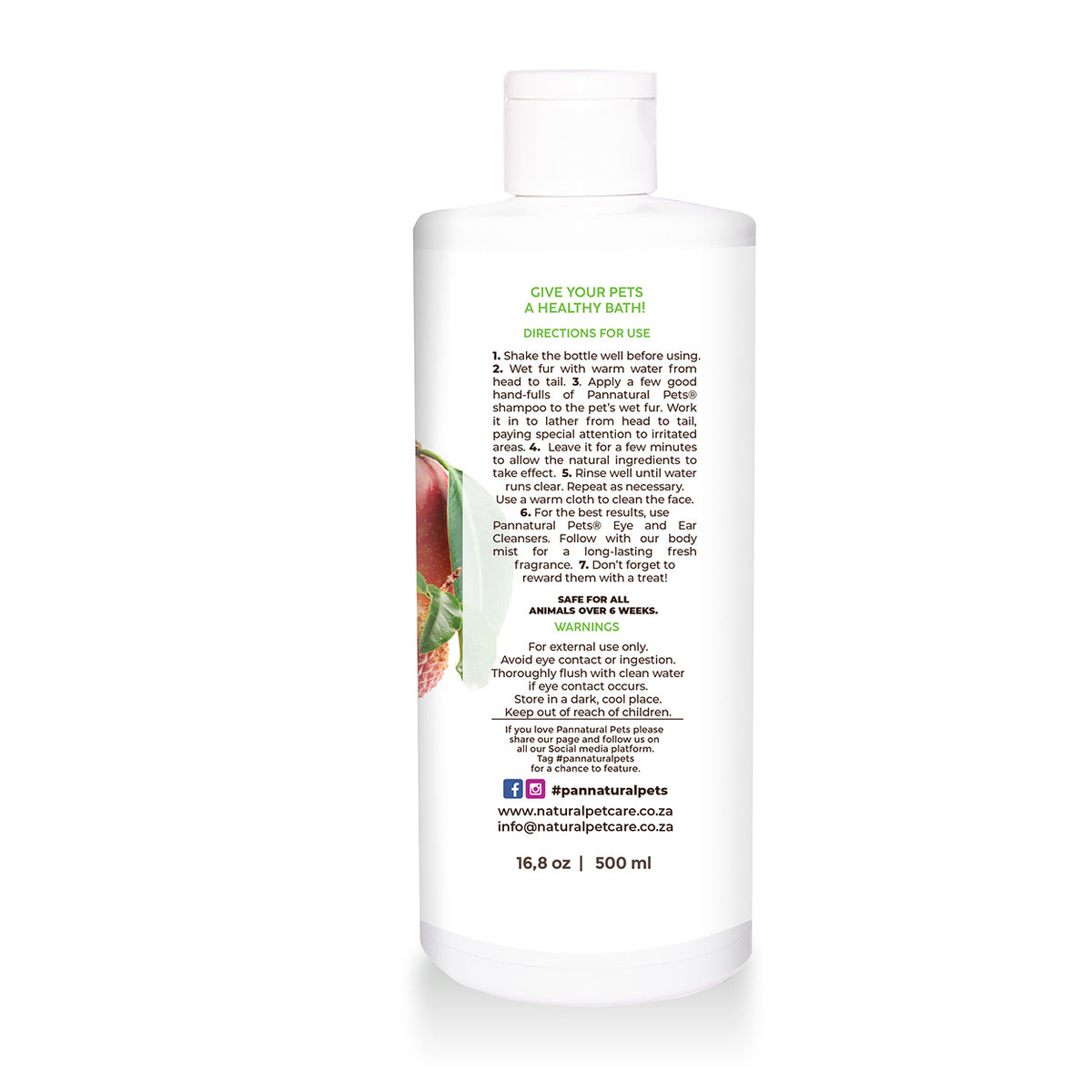 Natural Pet Shampoo Shed Patrol Mango