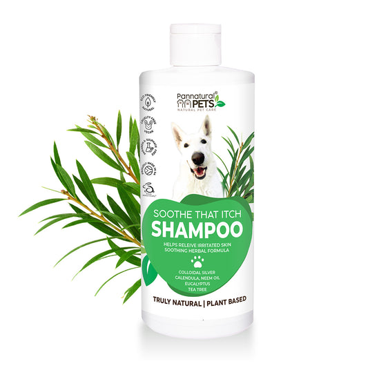 Natural Pet Shampoo Itchy Relief – Soothing Herbal Formula