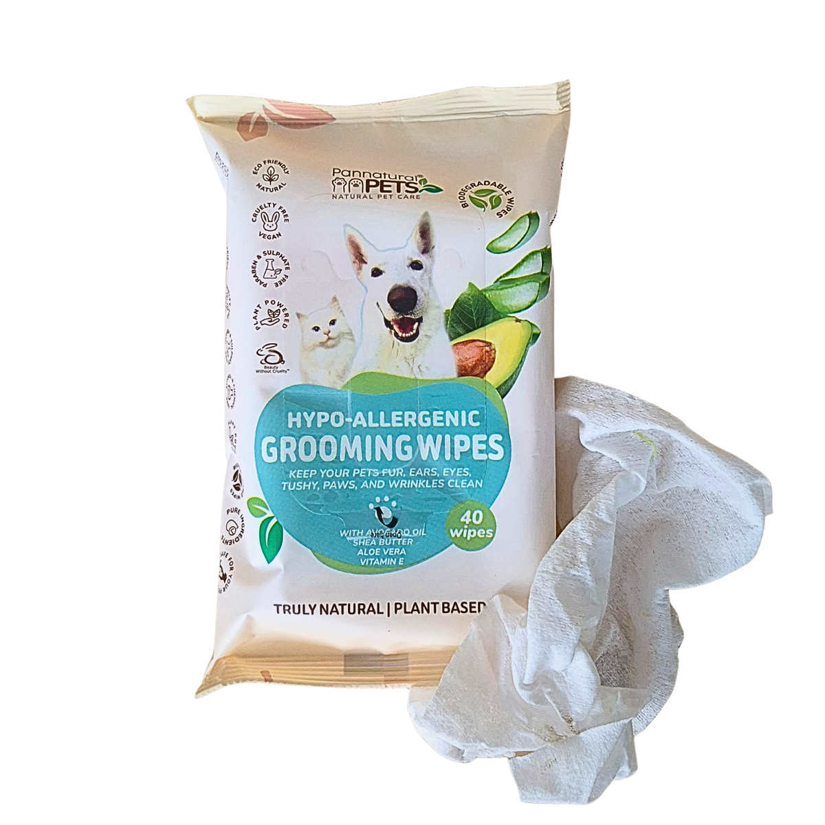 Hypoallergenic Grooming Wipes
