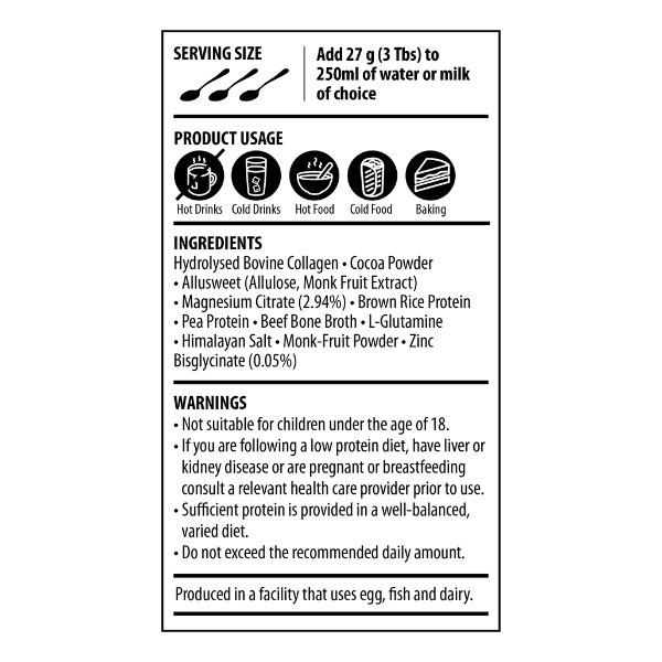 The Harvest Table Daily Slender Shake Chocolate 400g