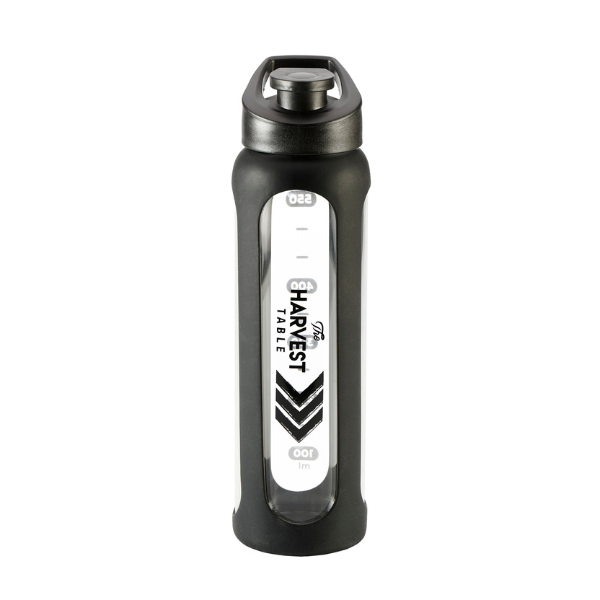 The Harvest Table Glass Shaker Bottle