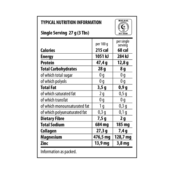 The Harvest Table Daily Slender Shake Chocolate 400g