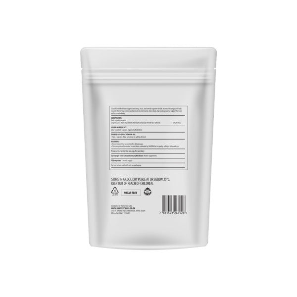 The Harvest Table Organic Lion's Mane Mushroom Capsules