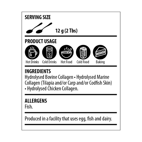 The Harvest Table Multi Collagen Granules