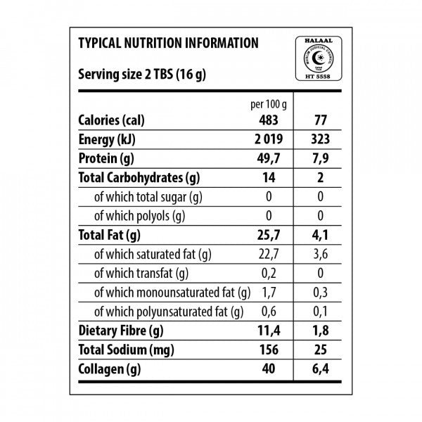 The Harvest Table Collagen Matcha Latte 200g