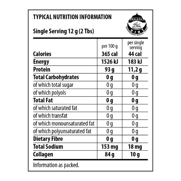 The Harvest Table Bovine Collagen Powder